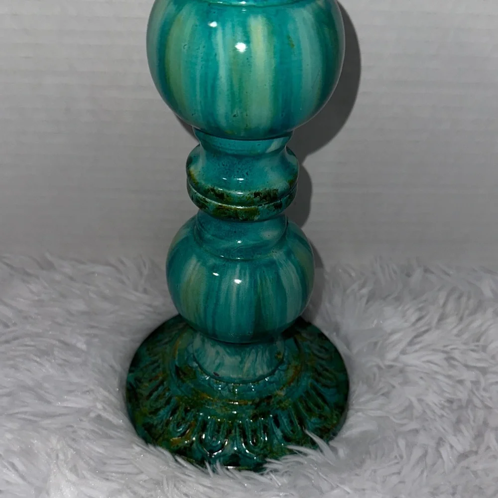 Pier 1 Turquoise Candle Holder Pier One Imports